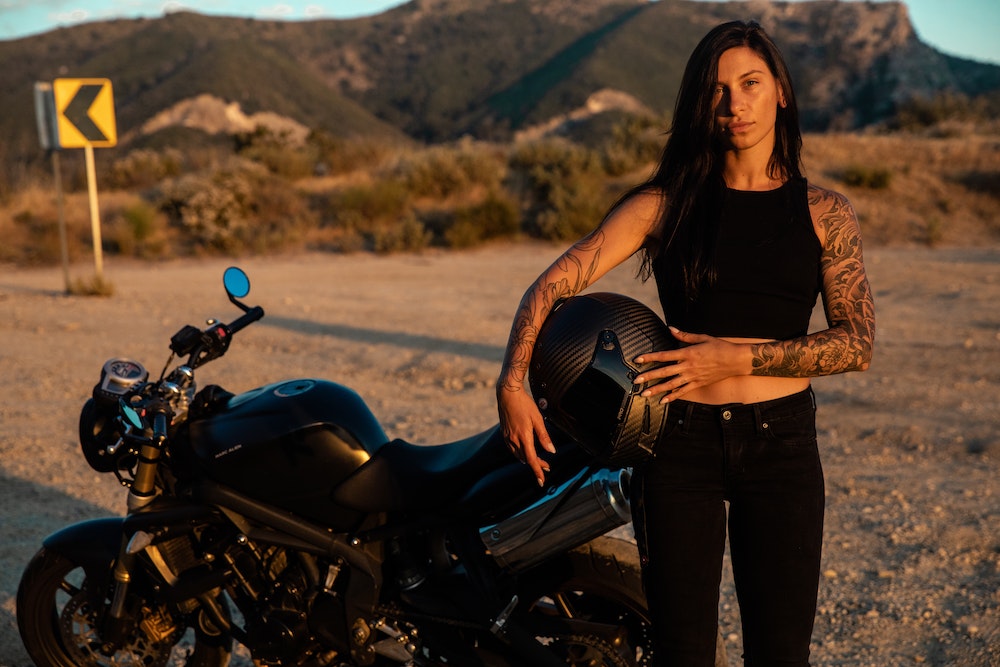 biker women's fashion looks