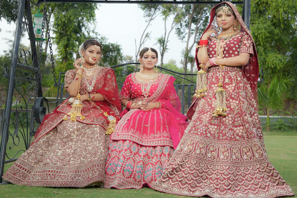 under lehenga skirt outfits