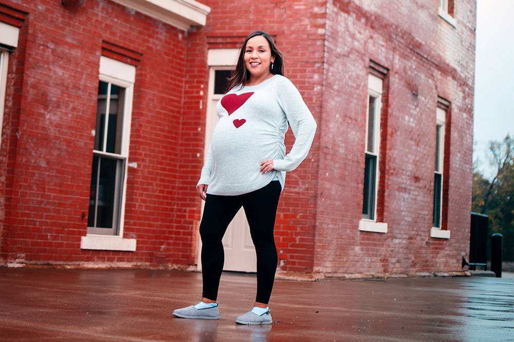 Organic Cotton Bamboo Maternity Leggings