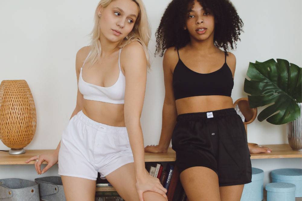 Organic Cotton Shorts Women Men