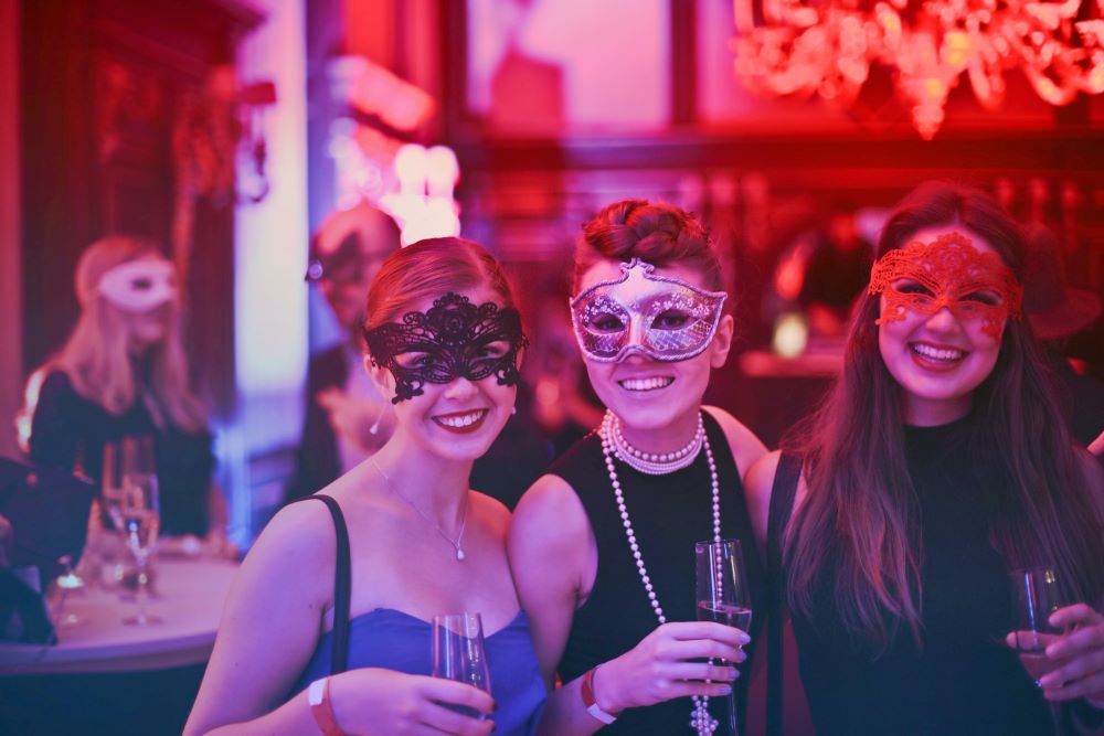 Masquerade party outfits