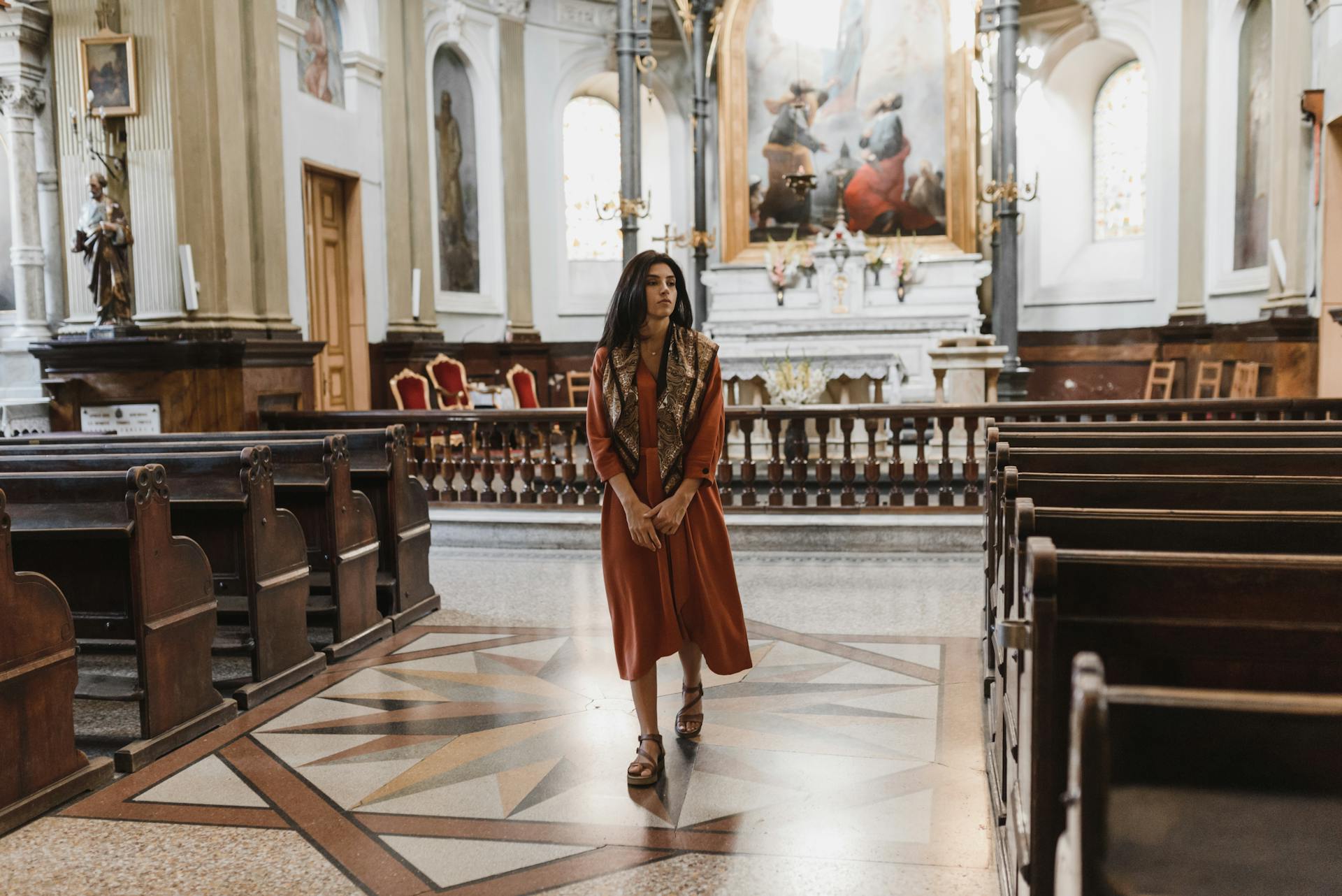 Wearing Brown to Weddings