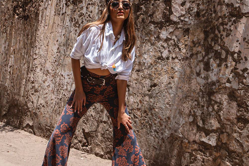 Sustainable Bell Bottoms Flare Leggings