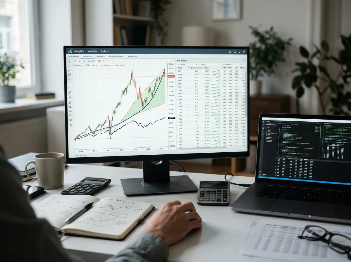 Backtesting a Simple Momentum Screen on ETFs