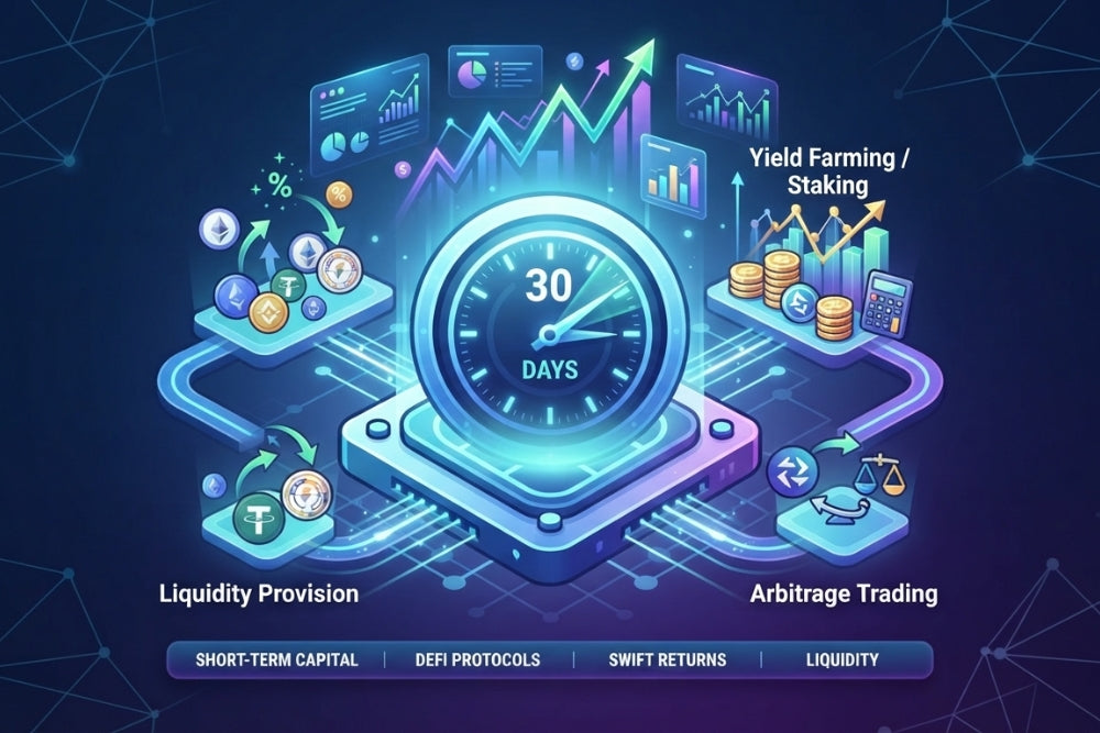 Best DeFi Strategies for Short-Term Capital Under 30 Days