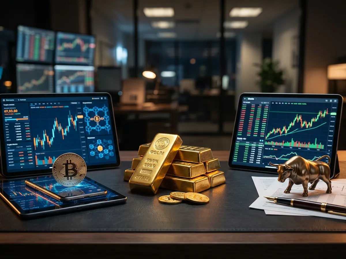Bitcoin vs Gold vs Stocks: Correlation Over Market Stress