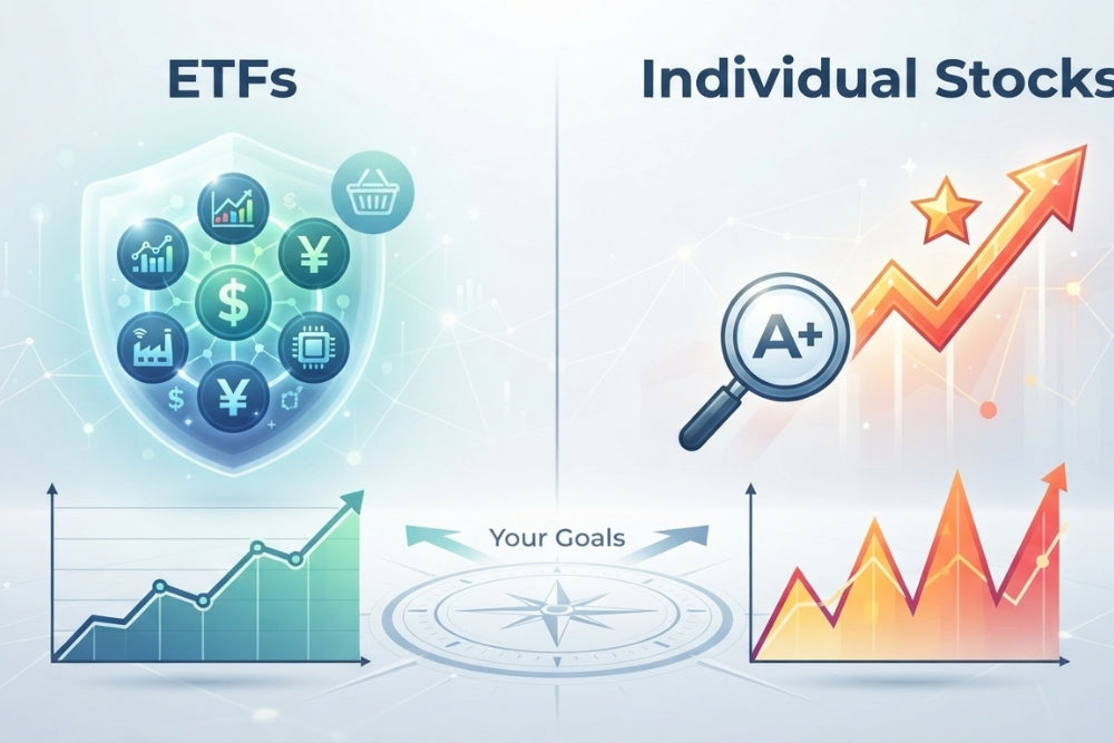 ETFs vs Individual Stocks: Which Fits Your Goals?