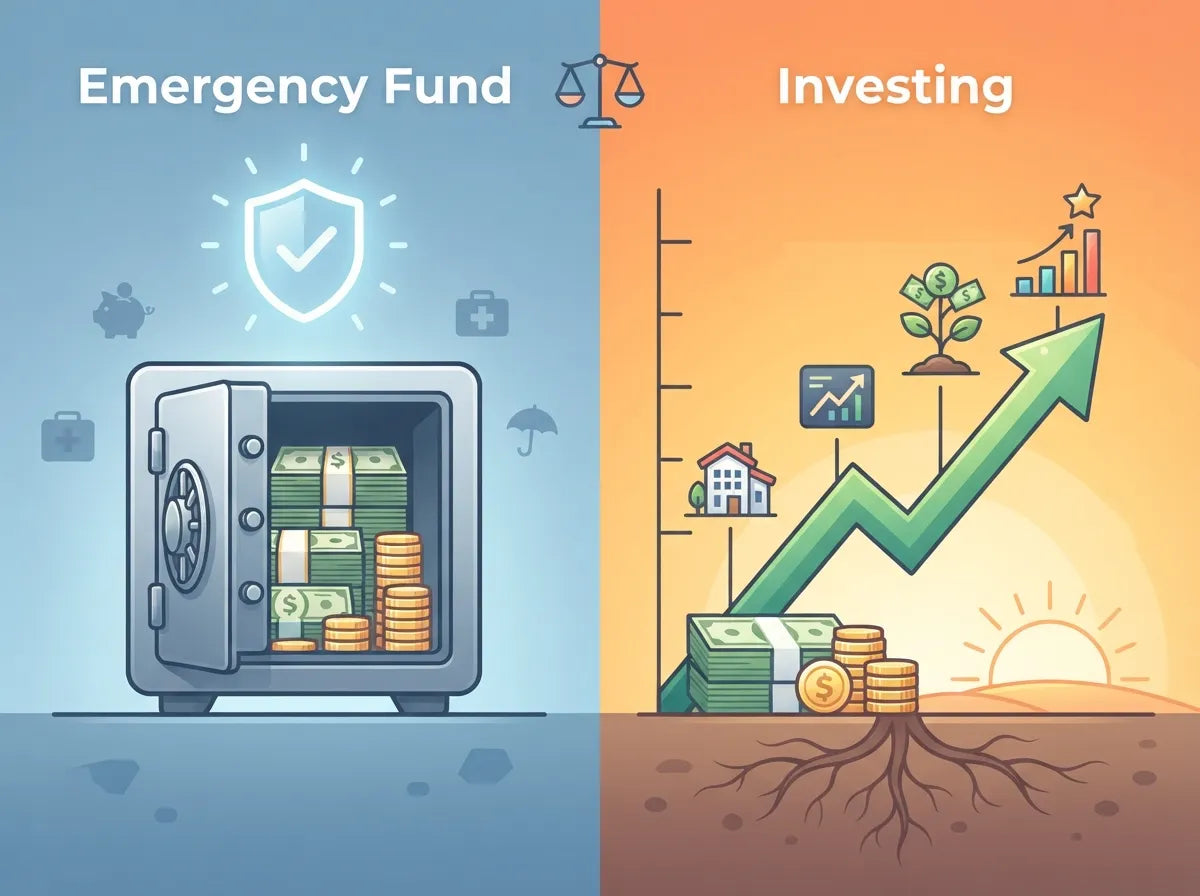 Emergency Fund vs Investing: What Comes First?