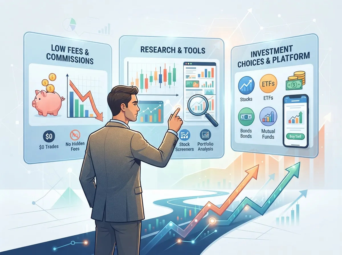 How to Choose a Brokerage Account for Long-Term Investing