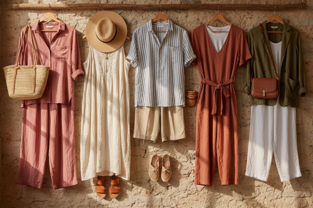 Linen Clothing Outfit Ideas
