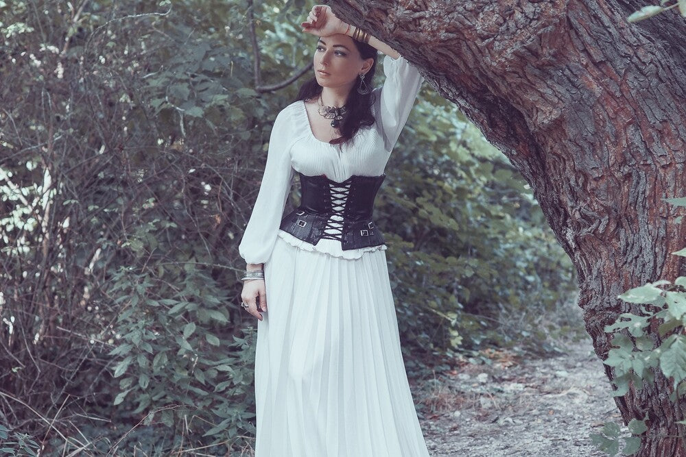  under a corset outfits