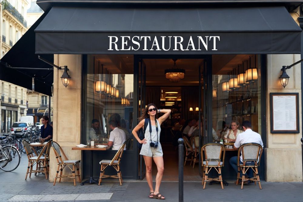 Paris restaurant dress code tourist