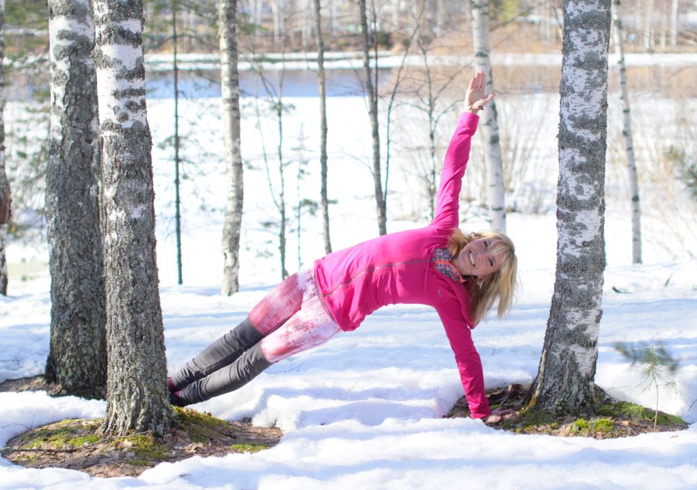 side plank pose exercise