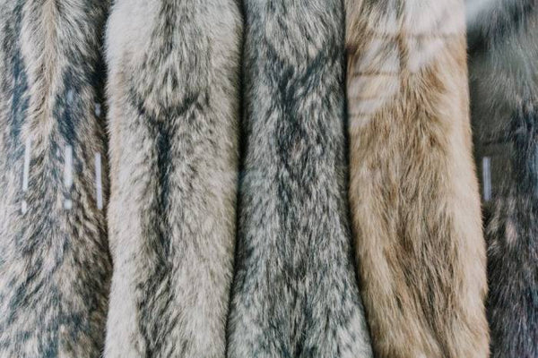 Classic Water Wolf Faux Fur Women's Coat