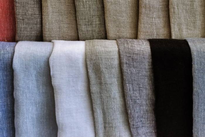 linen fabric colors