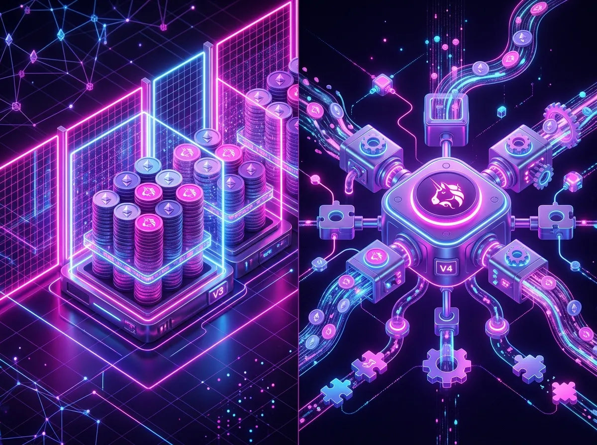 Uniswap v3 vs v4 Liquidity Provision: Fee Returns Tested