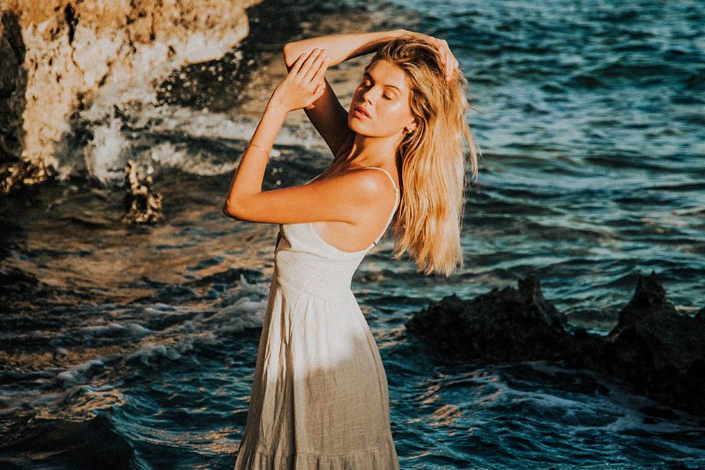 100% Linen Dresses Made In Italy