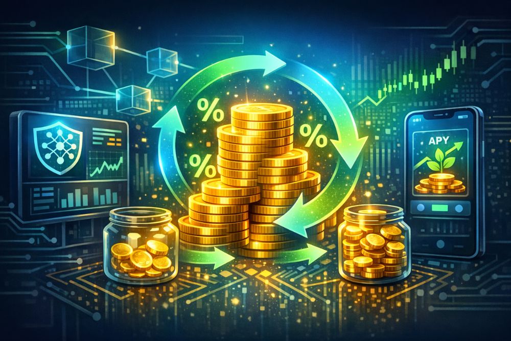 auto compounding defi frequency explained