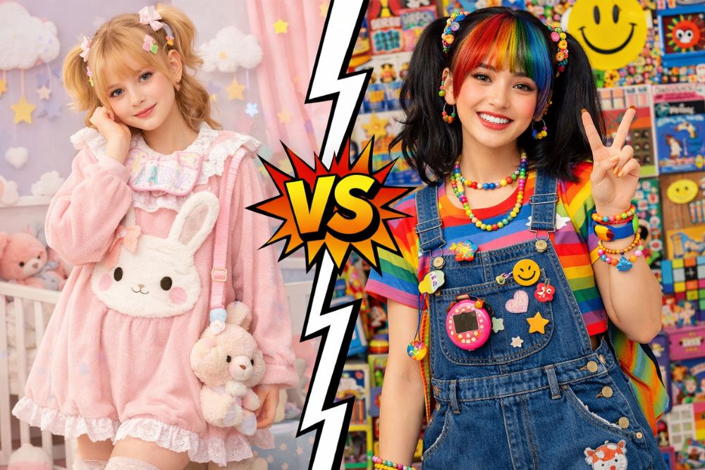 babycore vs kidcore aesthetic