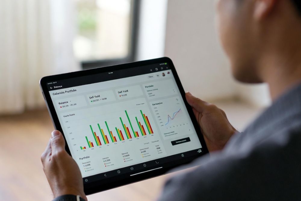 balance defi yield portfolio