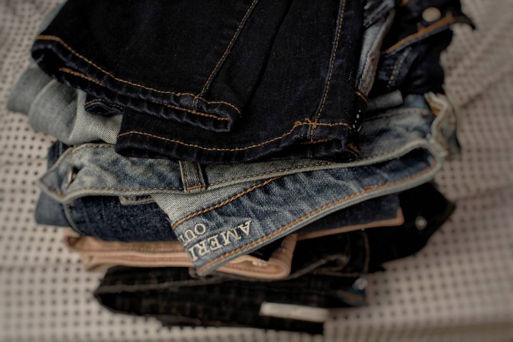 denim pile