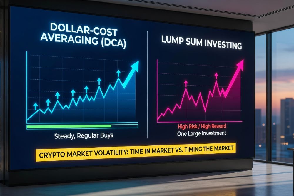 crypto DCA vs lump sum investing which is better