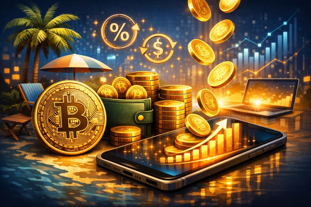 earn passive income Bitcoin without selling