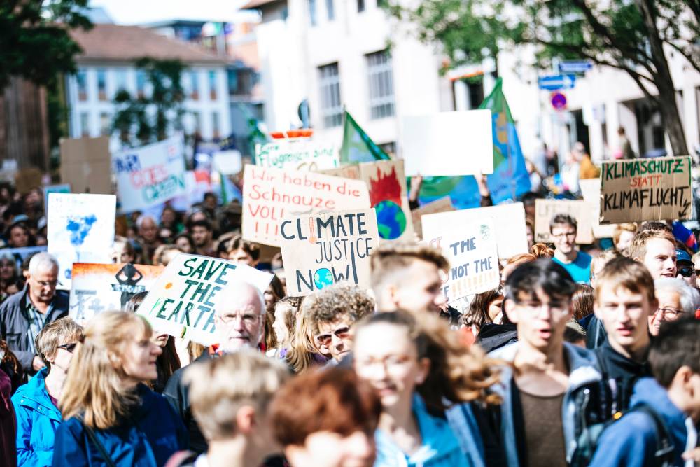 climate demonstration