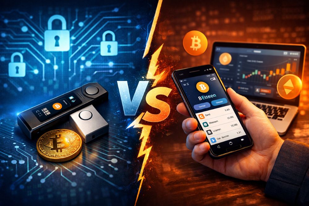 hardware wallet vs software wallet which to use