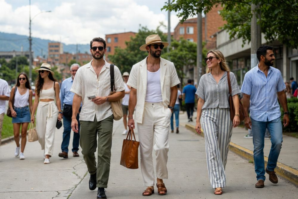 how climate affects fashion in Medellin