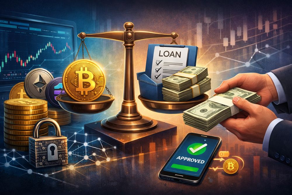 how to borrow against crypto without selling