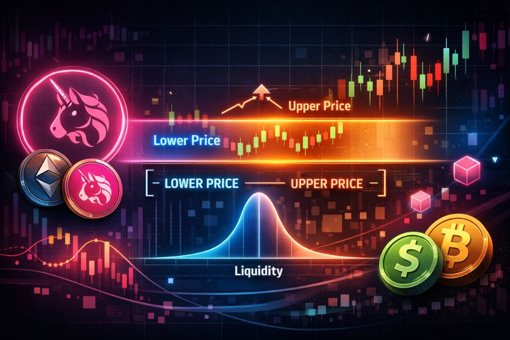 how to choose price range Uniswap v3 liquidity