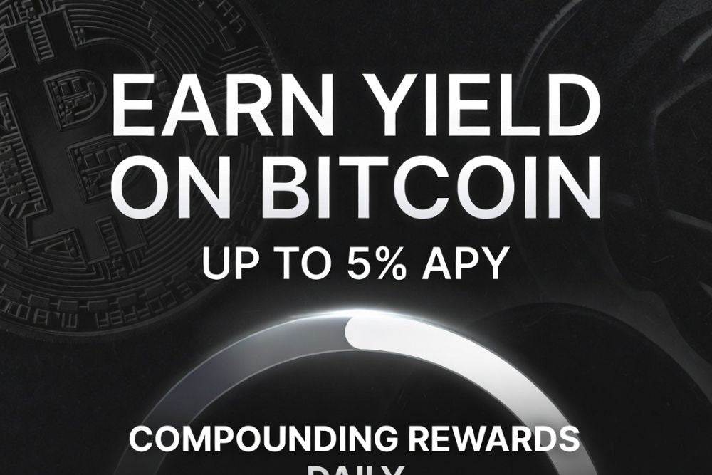 how to earn yield on Bitcoin without selling