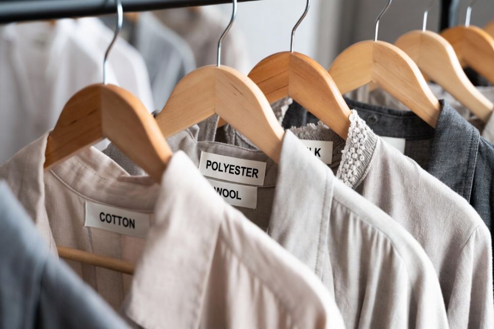 how to read clothing labels fabric types