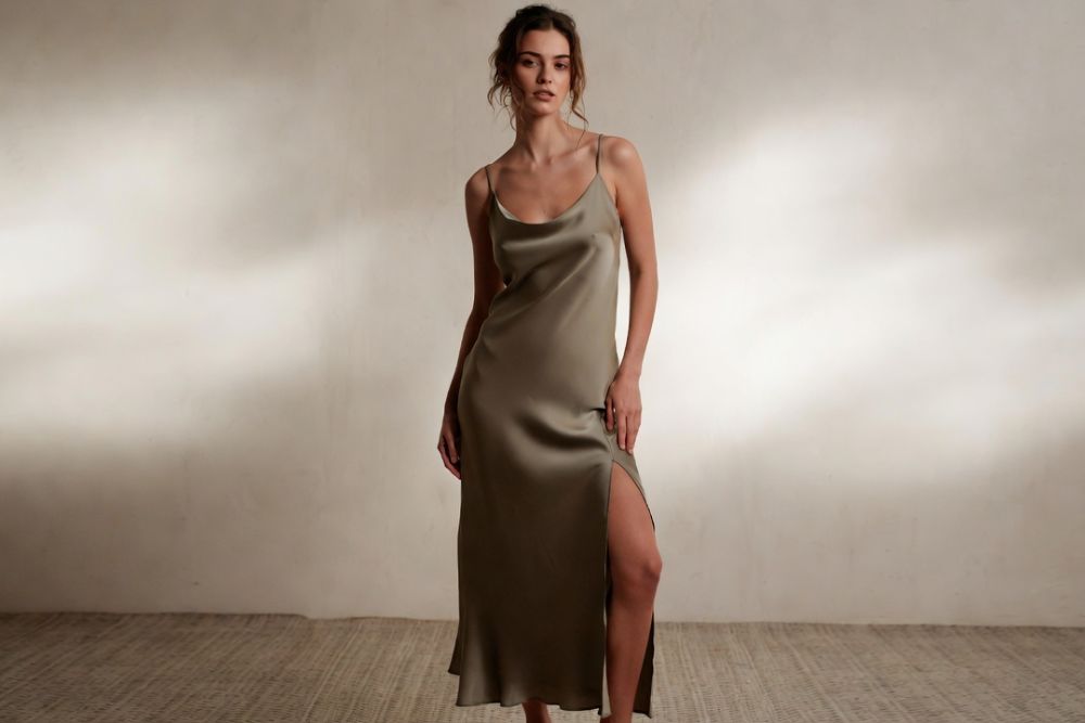 how to style a slip dress year round