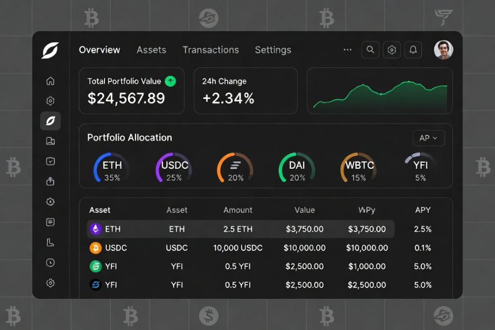 how to track multi-chain DeFi portfolio