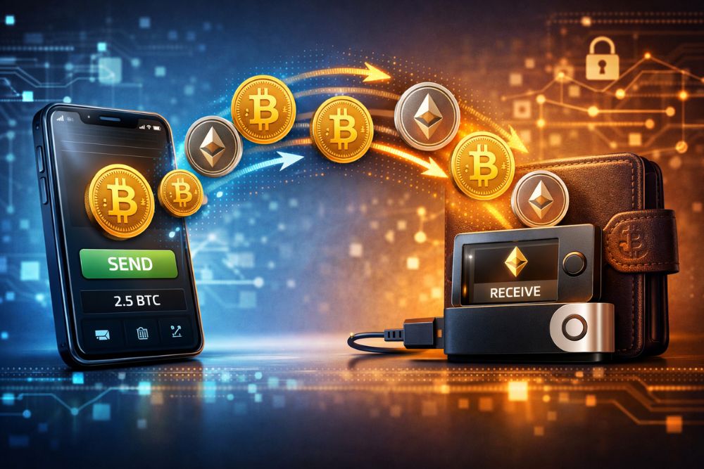 is transferring crypto between wallets taxable