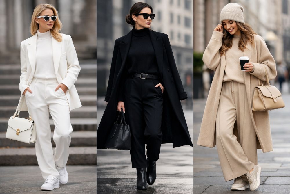 monochrome outfit ideas for beginners