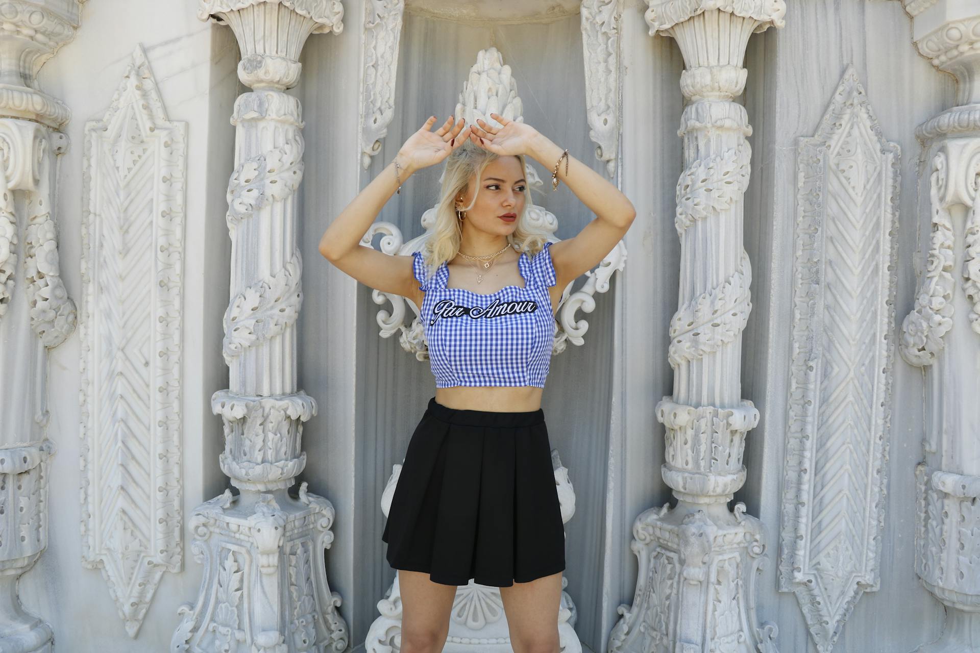 Rectangle body summer outfits