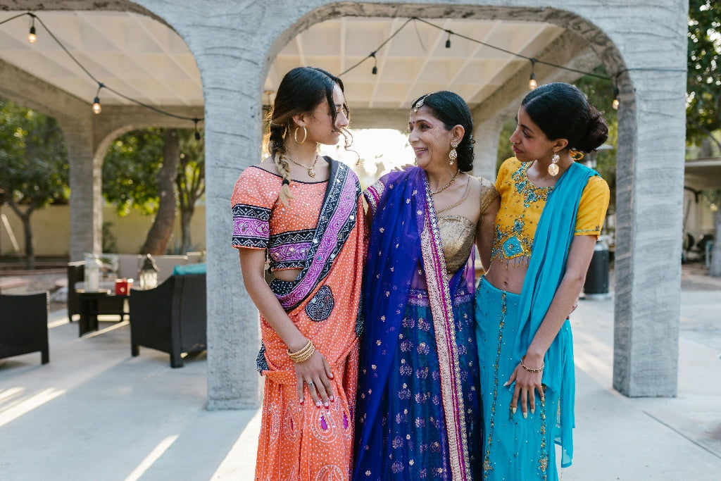 Winter saree outfits