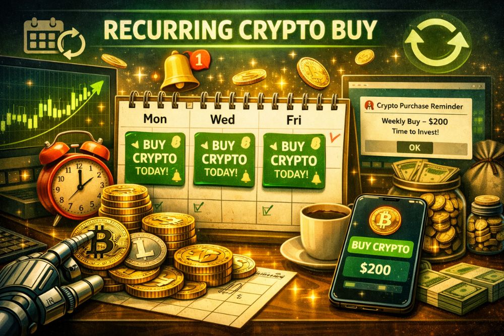 recurring crypto buy strategy explained for beginners