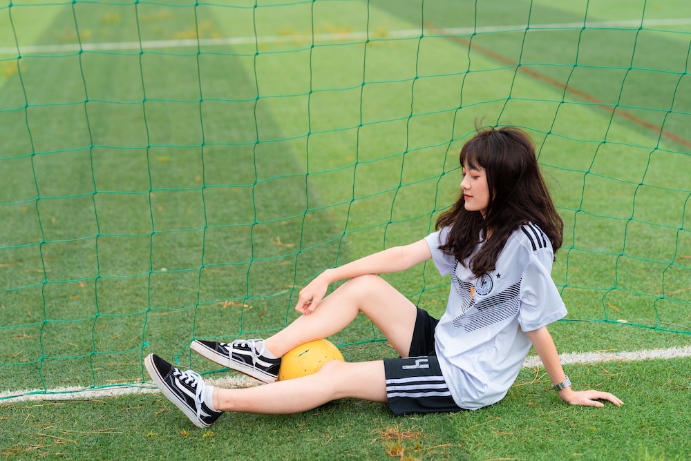 woman soccer kit