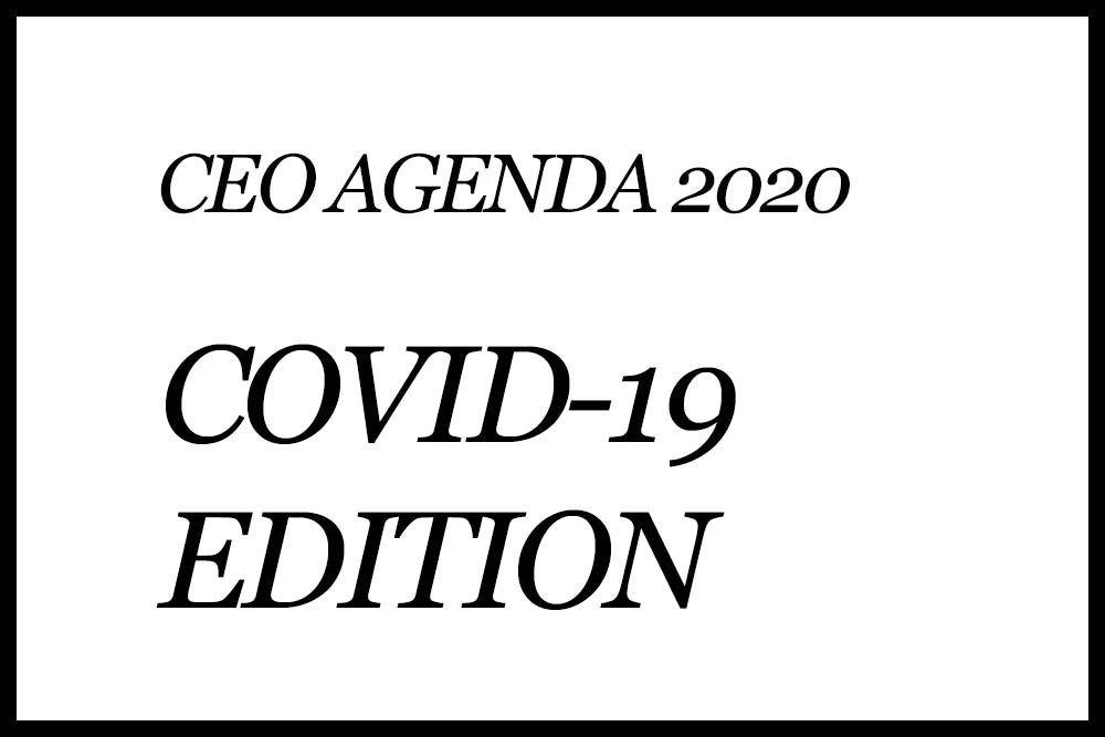 ceo agenda covid-19