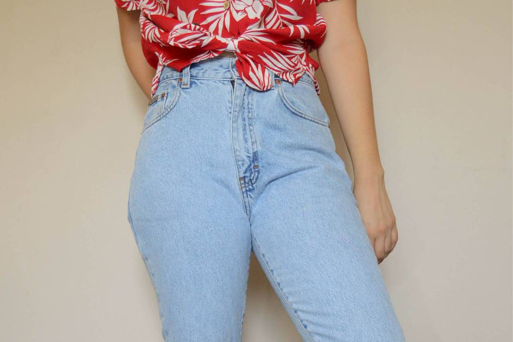 Affordable Sustainable Mom Jeans