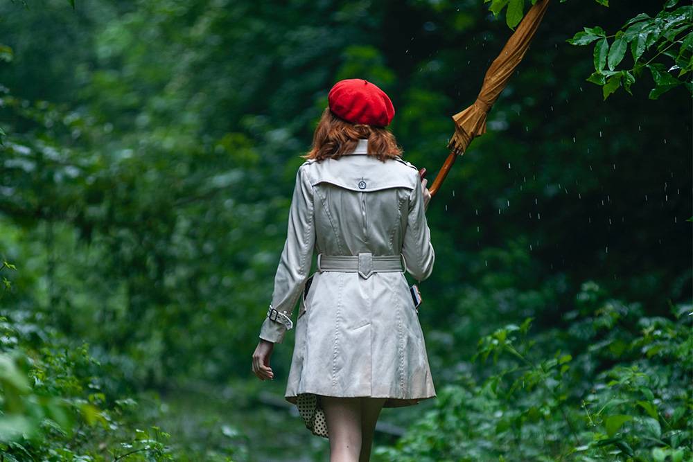 best sustainable raincoats