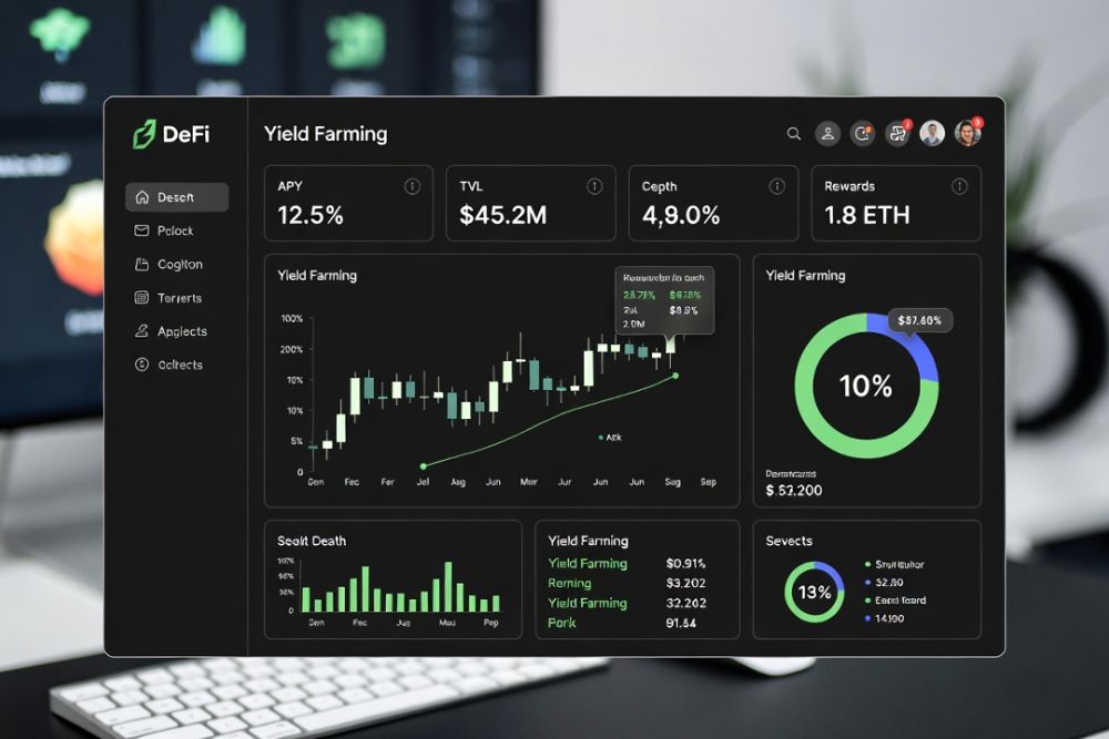 sustainable yield farming strategy