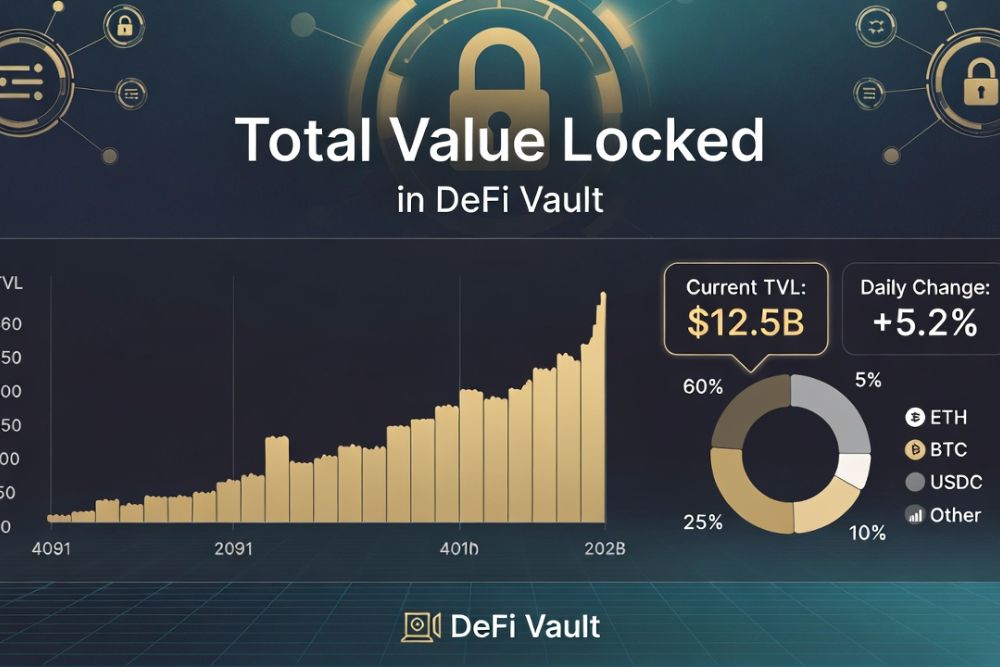 tvl in defi vault