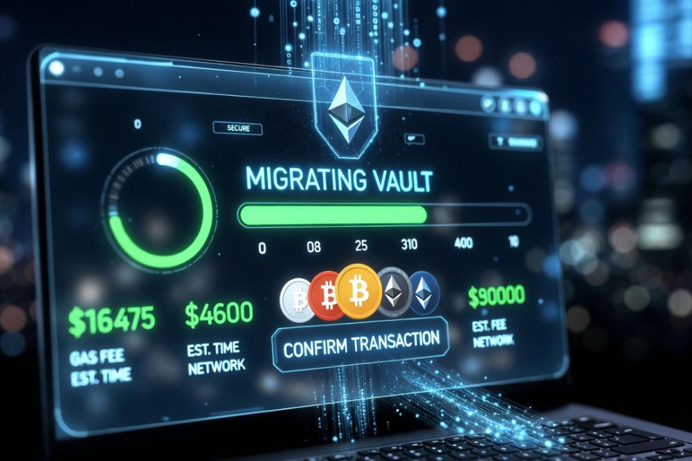 vault migration in defi