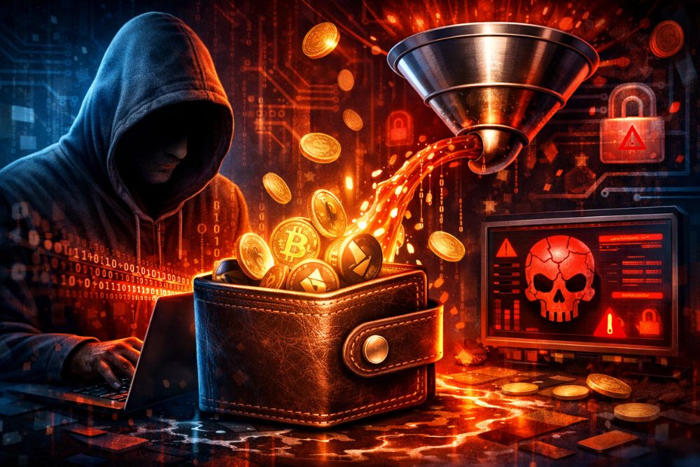 wallet drainer crypto scam how it works