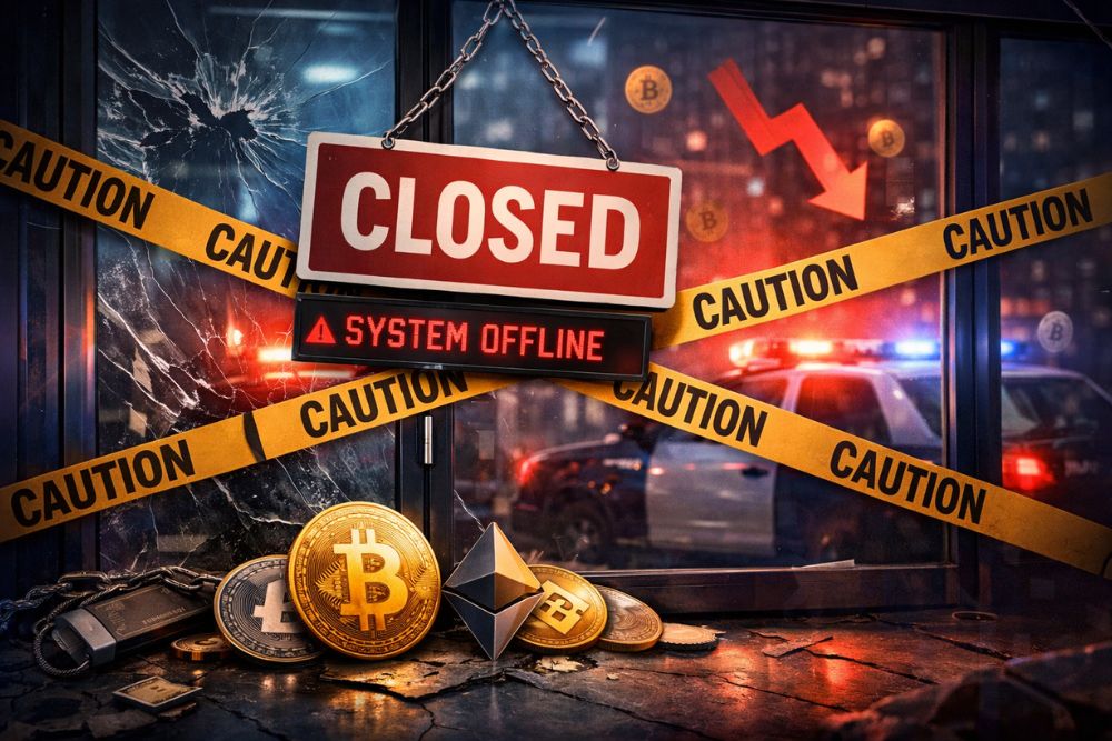 what happens crypto if exchange shuts down